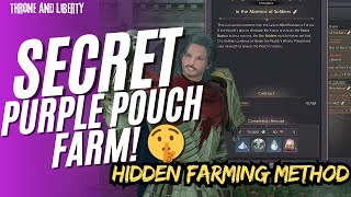 Throne and Liberty FARM Purple Pouches FAST 💰 The SECRET Method NOBODY is Talking About [upl. by Elata311]