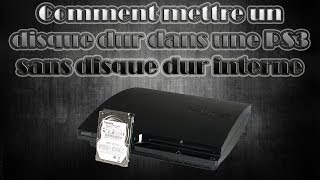 Tuto FR HD  Comment mettre un disque dur dans une PS3 Ultra Slim sans disque dur interne [upl. by Eentirb426]