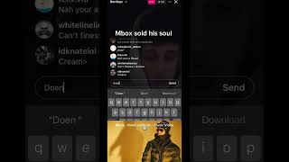 Mbox sold his soul mbox shorts short trending youtube youtubeshorts viralvideo [upl. by Ilyk]