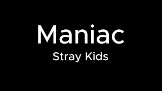 Maniac  Stray Kids Instrumental Karaoke Version [upl. by Enaols]