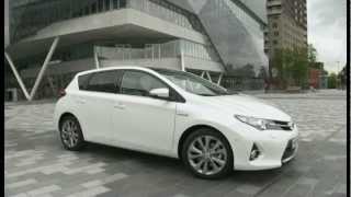 New Toyota Auris Hybrid  overview interior and exterior [upl. by Kara]