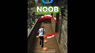 NOOB VS HACKER😱 freefire [upl. by Nnilsia]