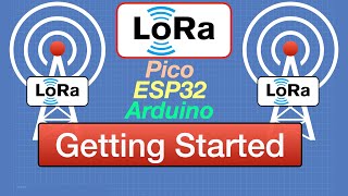 LoRa  LongRange Radio for IoT  Arduino ESP32 RPI Pico [upl. by Enimaj584]