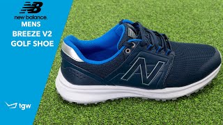 New Balance Breeze V2 Golf Shoes Overview by TGW [upl. by Naicul]