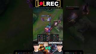 HLE Zeka vs DK ShowMaker  AZIR vs YONE Mid shorts highlights showmaker zeka leagueoflegends [upl. by Nahtnoj59]