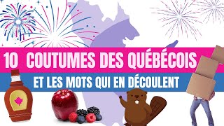 10 coutumes particulières des Québécois [upl. by Irme]