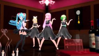 【第10回MMD杯本選】Bad ∞ End ∞ Night【VOCALOID DancePV】 [upl. by Narmak]