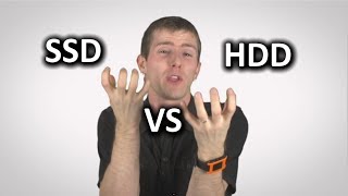 SSDs vs Hard Drives as Fast As Possible [upl. by Ahsatniuq]