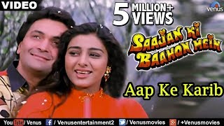 Aap Ke Karib Full Video Song  Saajan Ki Baahon Mein  Rishi Kapoor Tabbu  Romantic Song [upl. by Hutchings94]