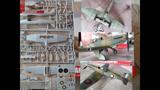 Boulton Paul Defiant Airfix 172 Unboxing and build [upl. by Atled]