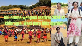 100 drums wangala festival at Chibragre West Garo Hills District💃🕺 [upl. by Maclaine805]