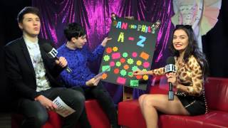 Dan amp Phils AZ with Charli XCX  BRIT Awards 2015 [upl. by Herbie]