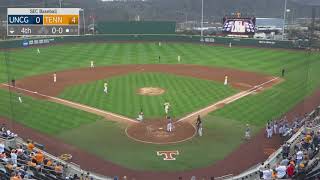 Tennessee Baseball Highlights vs UNCG Game 2 22418 [upl. by Ronalda493]