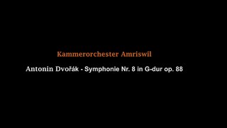 Symphonie Nr 8 in GDur op 88  Antonín Dvořák [upl. by Joab]