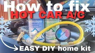 Car Service How to fix Car Aircon Car AC blowing hot Fix [upl. by Whitaker794]