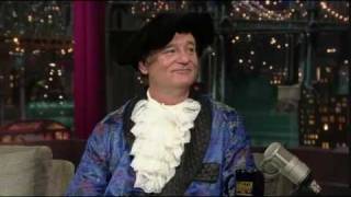 Bill Murray on The Late Show with David Letterman 1  Part 1 [upl. by Gnemgnok]