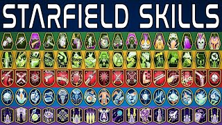 Starfield  ALL 82 Skills Deep Dive [upl. by Barbi]