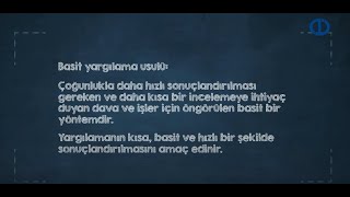 YARGI ÖRGÜTÜ VE TEBLİGAT HUKUKU  Ünite 2 Konu Anlatımı 1 [upl. by Dabbs]