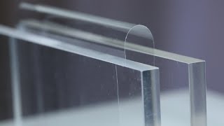 This glass can bend in half without shattering [upl. by Greeley67]