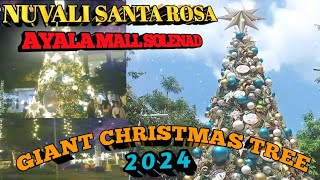 THE GIANT CHRISTMAS TREE IN SOLENAD NUVALI  SANTA ROSA LAGUNA [upl. by Damita346]