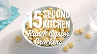 Ranch Oyster Crackers Recipe [upl. by Noyad]