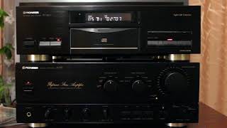 Pioneer A757AmplifierPioneer PDS 901CD PlaerBampWP6AC [upl. by Cralg]