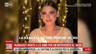 Morta a 22 anni per un intervento al naso  Storie italiane 14112024 [upl. by Geminian]