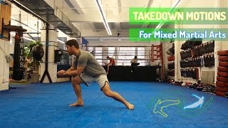 Takedown Motion Drills  Wrestling For MMA [upl. by Sturrock]