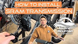 How to Install a SRAM Transmission Groupset  StepbyStep Guide [upl. by Atekal133]