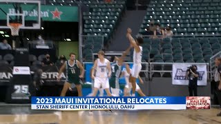 Maui Invitational relocating to Honolulu in the wake of Lahaina wildfire [upl. by Eibbor]