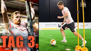 TRAININGSLAGER mit PROFI FUSSBALLER GYM und ATHLETIK  TAG 3 [upl. by Kelsy]