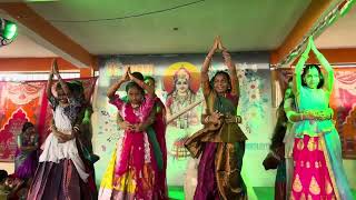 Ghoomar ghoomar song dance performance by 10th class students from vijaya model high school [upl. by Ileek]