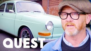 VW Fastback Undergoes A Stunning Transformation  Salvage Hunters Classic Cars [upl. by Dlorag793]