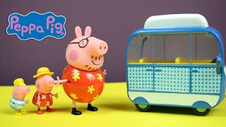 Peppa PigGeorge y Papá Pig Van al Bosque Para Hacer Barbacoa Aventuras de Peppa Pig [upl. by Clapp]