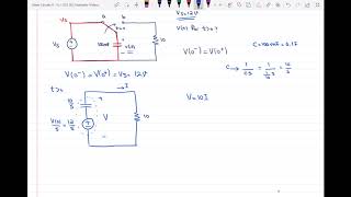 Circuit Analysis using Laplace Transform [upl. by Ayotel]