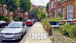 Most Expensive Streets of London  Hampstead Village  London Walking Tour 4K [upl. by Ahteres]