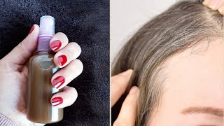 Remedio para cubrir las canas y oscurecer el cabello [upl. by Anolla]