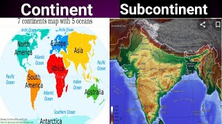 subcontinent kya hota hai  Continent and Subcontinent MagnetBrainsEducation subcontinent [upl. by Meri]