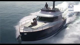 ENG AZIMUT MAGELLANO 43  Motor Boat Review  The Boat Show [upl. by Anon]