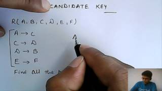 Finding Candidate Key  Database Management System [upl. by Marika147]