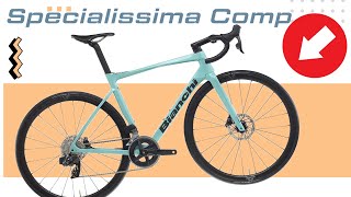 BIANCHI SPECIALISSIMA COMP 2024 SRAM Rival Etap  Beautiful Italian Design Like Ferrari Roma [upl. by Alyos388]