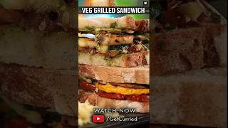 Veg Grilled Sandwich Recipe  How To Make Grilled Vegetable Sandwich  Tarika [upl. by Nicolas]