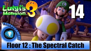 Luigis Mansion 3  Floor 12  The Spectral Catch  Full Game Walkthrough Part 14 [upl. by Winter1]