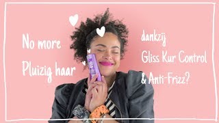 Pluizig haar krullen verzorgen met Gliss Kur Control amp AntiFrizz [upl. by Anemix]