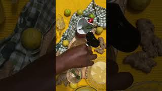 INFUSION CITRONNELLE GINGEMBRE ET CITRON cuisineafricaine infusion citron juice cuisine [upl. by Anelhtak]