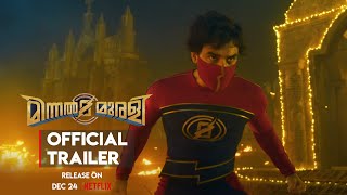 Minnal Murali  Official Trailer  Tovino Thomas  Basil Joseph  Sophia Paul  Netflix India [upl. by Aynatan]