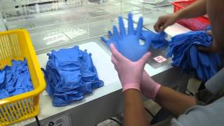 Nitrile Exam Gloves Test [upl. by Wini]