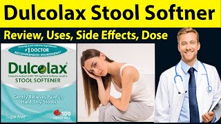 Dulcolax stool softener review  dulcolax stool softener 1000mg how to use  Uses Side Effects [upl. by Alyks359]