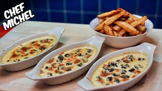 Une recette de FRITES BELGES servies avec des escargots   Au menu ESCARGOTS AU MAROILLES [upl. by Bettzel638]