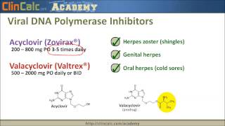 Influenza and Herpes Simplex Antivirals  Top 250 Drugs [upl. by Forrest800]